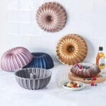 Karaca Cake Pro Dilimli - Ronde Bakvorm - Graniet - Roze - 25,5 cm - Image 5