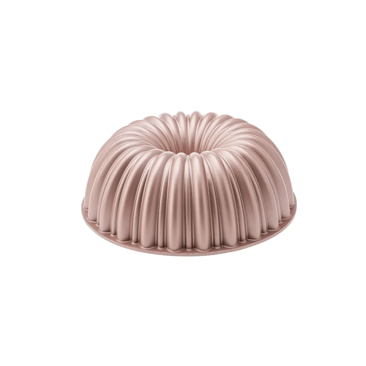 Karaca Cake Pro Dilimli - Ronde Bakvorm - Graniet - Rosegoud - 25.5 cm - Görsel 1