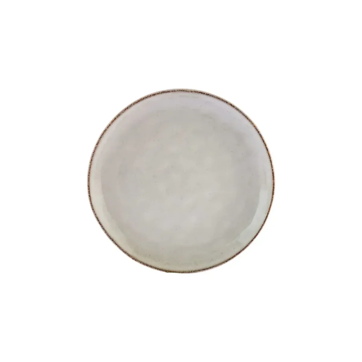 Karaca Aria Reactive - Stoneware Dessertbord - Hangemaakt - 20 cm - Beige – Bild 3