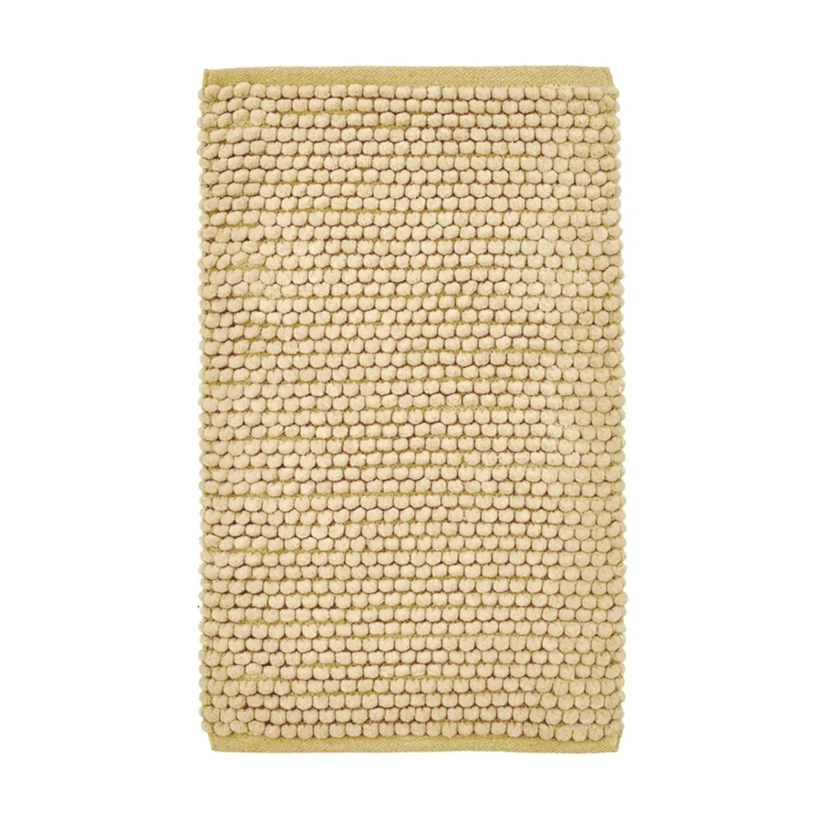 Karaca Bubbles Badmat - Chenille - Katoen - Groen - 50x80 cm - Afbeelding 3