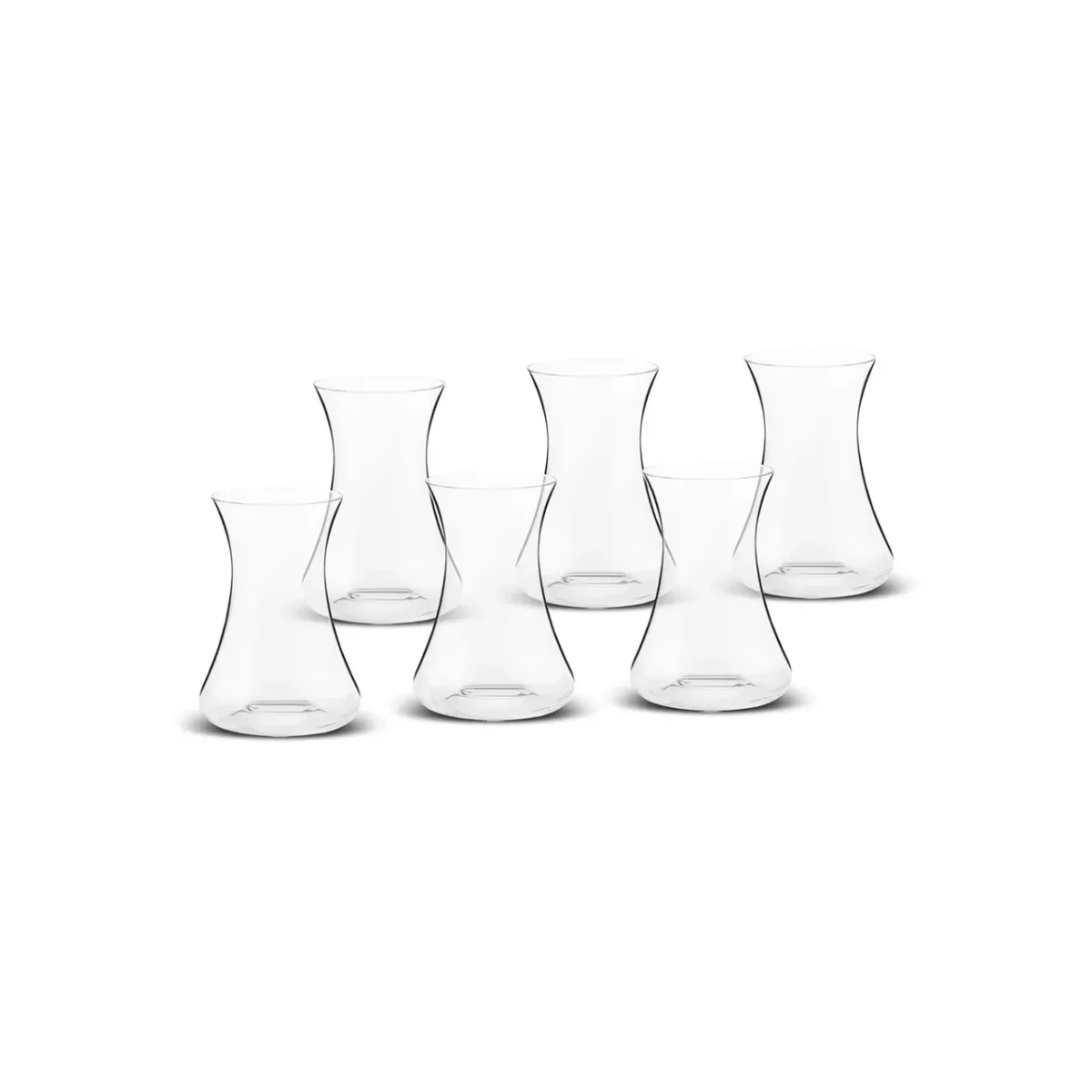 Karaca Beykoz - Theeglazen - Set van 6 - Glas - 165 ml - Afbeelding 2