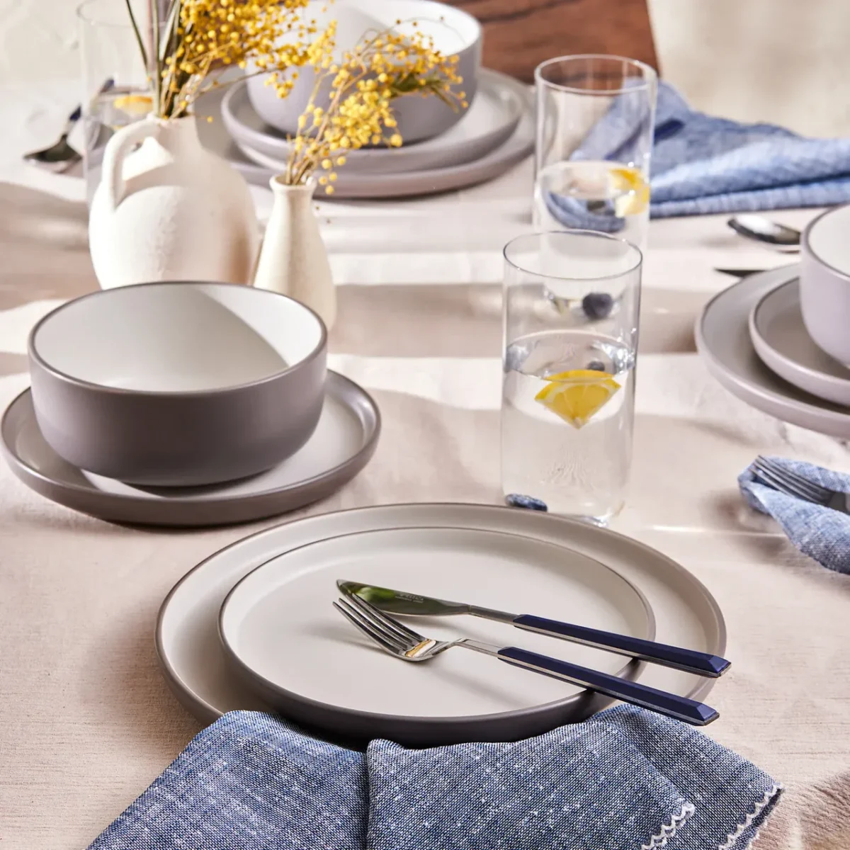 Karaca Riley - Stoneware - Serviesset - 18-Delig - 4-Persoons – Bild 5