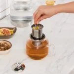 Karaca Kelly XL - Glazen Theepot - Borosilicaatglas - 2000 ml - Geschikt Voor alle Warmtebronnen - Görsel 6