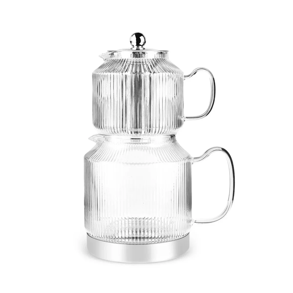 Karaca Kelly XL - Glazen Theepot - Borosilicaatglas - 2000 ml - Geschikt Voor alle Warmtebronnen - Görsel 8