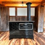 S01 SIYAH KOVALI KUZİNE - Mobiele Kachel met 2 Emmers, Grillrooster en Bakplaat - 7403 kW - 44 kg