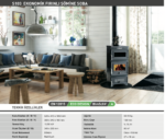 S103 Sabah Openhaard  Met Oven - Houtkachel - Mat Zwart - 10,56KW- Haard- Gietijzeren Open Haard -Inclusief Bakplaat, Ovengrill, Haak en Schraper - Afbeelding 12
