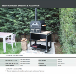 Sabah BBQ1 - Barbecue Kooltuinoven en Grill op Wielen met Hittebestendig Glas en Waterdichte Hoes - Image 2