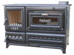 S12C Bakstenen Houtkachel met Glas: Hout- en Koolkachel met Bakstenen en Gietijzeren Binnenwerk - 7.99 KW Inclusief Bakplaat, Haak en Schraper - Image 2