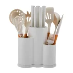 Karaca Burby - 14-delige Messen en Keukengerei Set - Creme - Image 2