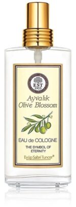 Eyüp Sabri Tuncer- Ayvalık Zeytin Çiçeği - Olijven - 150 ml Eau De Cologne – Glazen Fles – Bild 2