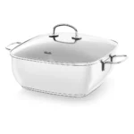 Fissler Secural - Braadpan met Antikleeflaag - Vierkant met Glasdeksel - 28x28cm – Bild 2