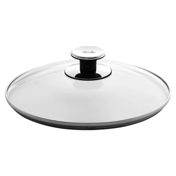 Fissler Glazen Deksel Ø 24cm – Geschikt voor Alle Fissler Pannen – Hoogwaardig Glas – Ergonomisch Handvat