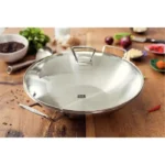 Fissler Kunming - Wokpan met Glasdeksel – Ø 35cm - Hoogwaardig Roestvrij Staal - Geschikt voor Alle Warmtebronnen – Bild 2