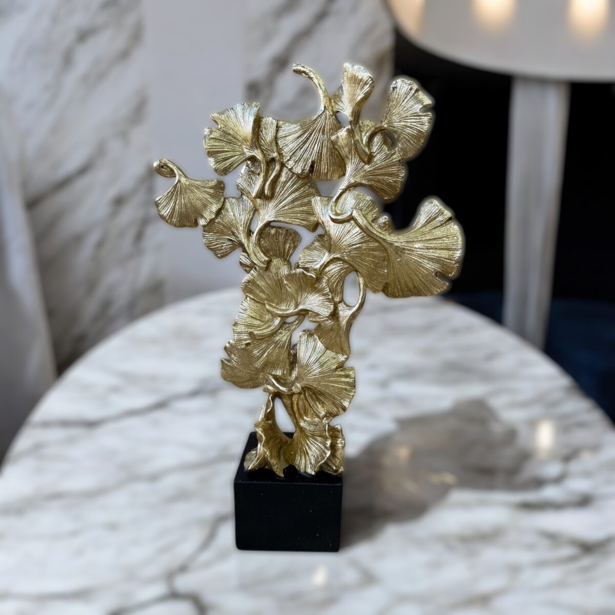 Ekselans EK-350 - Gouden Decoratieve Kunstbeeld - 39 cm – Image 1