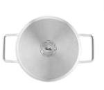 Fissler Pure Collection - RVS Kookpan Laag met Glasdeksel - 20cm - 2,4L - Görsel 2