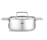 Fissler Pure Collection - RVS Kookpan Laag met Glasdeksel - 20cm - 2,4L - Görsel 4