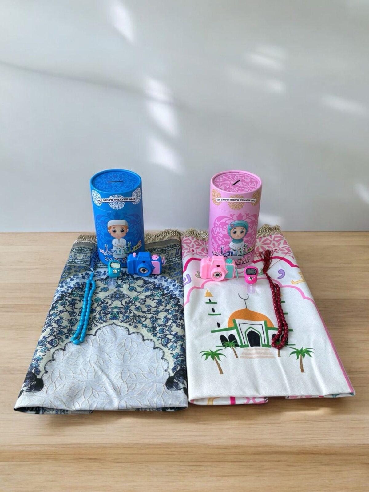 Ekselans EK-481 - Jongens Gebedsset - Kindergebedset in Spaarpot – Compleet Cadeaupakket -  Islamitisch Cadeau voor Kinderen - Görsel 2