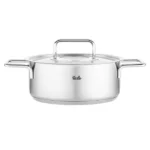 Fissler Pure Collection - Kookpan Laag met Rvs Deksel - Ø 20cm - 4L - Image 3