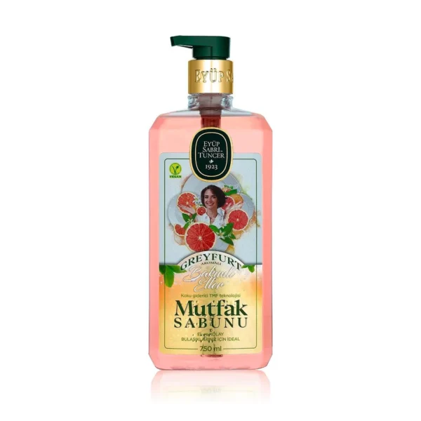 Eyup Sabri Tuncer - Grapefruit Geurige Keukenzeep - 750 ml – Parabeenvrij en Glutenvrij