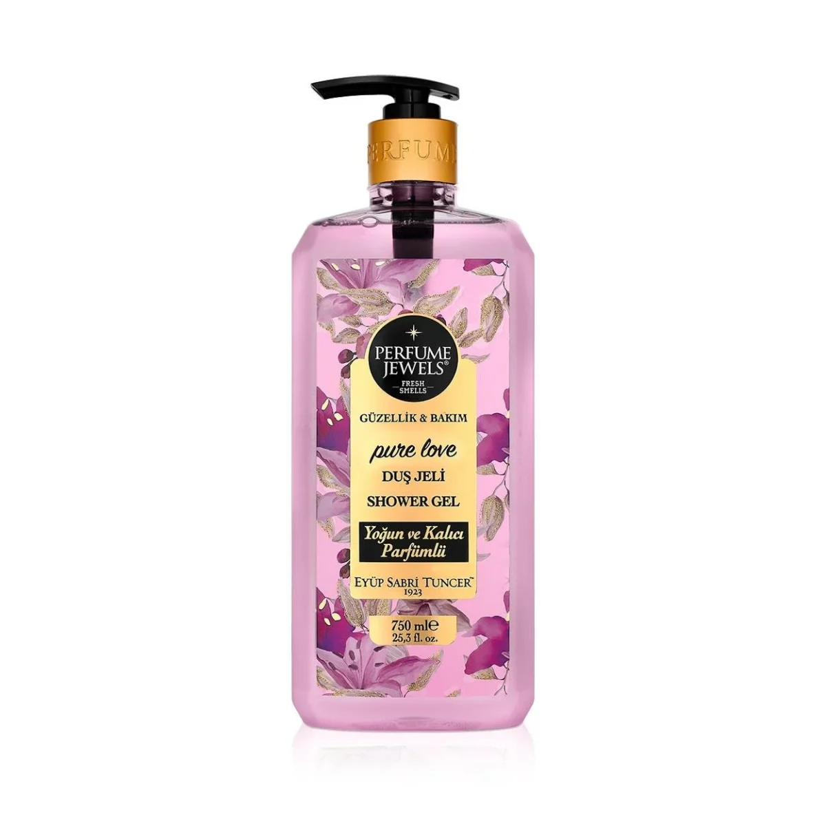 Eyüp Sabri Tuncer - Pure Love Douchegel - 750 ml - Gluten- en Parabeenvrij - Natuurlijke Olijfolie Essentie – Bild 1