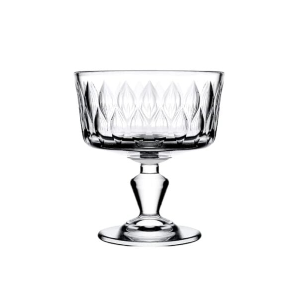 Pasabahce Leafy 440414 – Glazen Dessertschalen – 2 Stuks – 250 ml