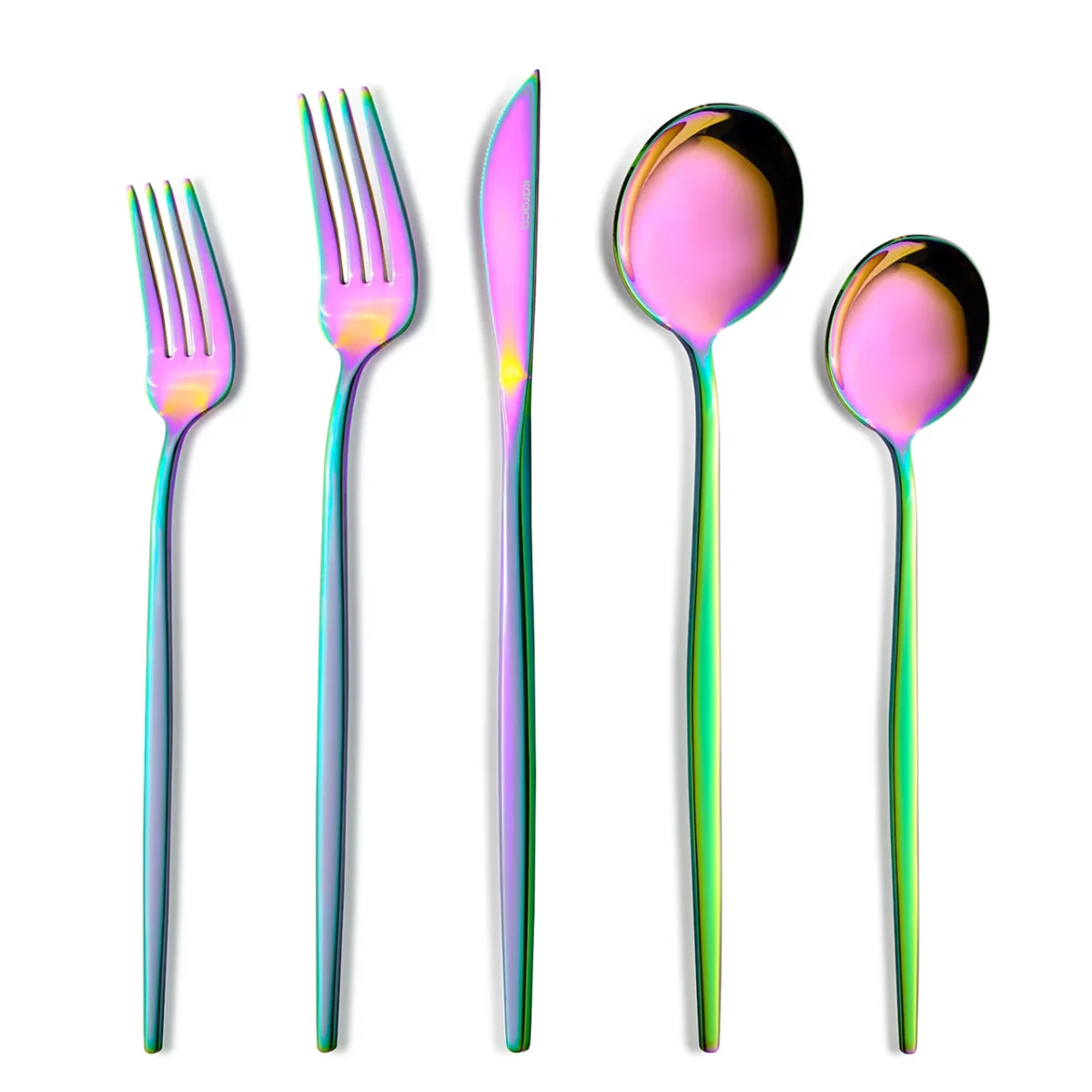 Karaca Orion Rainbow - Bestekset - 12-Persoons - 60-delige - Image 8