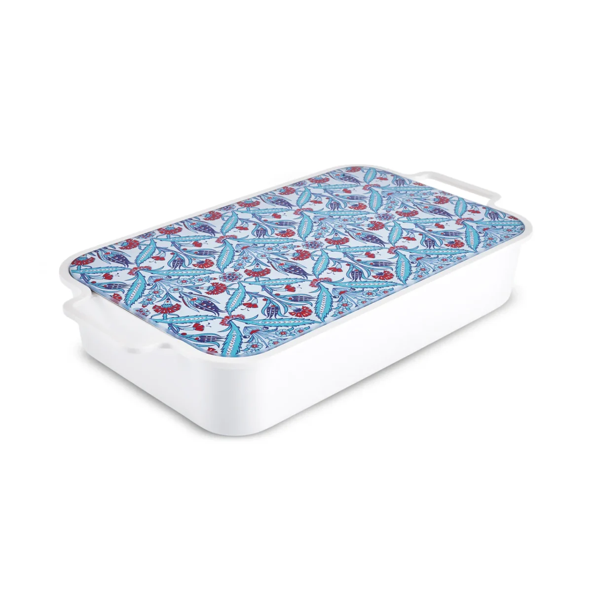 Karaca Mar - 8-delige Ontbijtset – Wit – 32x32 cm - Glas - Afbeelding 5