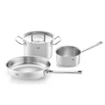 Fissler Original-Profi Collection - Pannenset met Koekenpan en RVS Deksels - 3-Delig