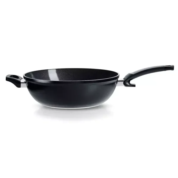 Fissler Adamant - Wokpan - 32 cm - 6 Liter - Zwart