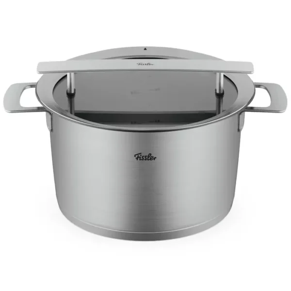Fissler Phi Collection - Soeppan met Glasdeksel - 24cm - RVS