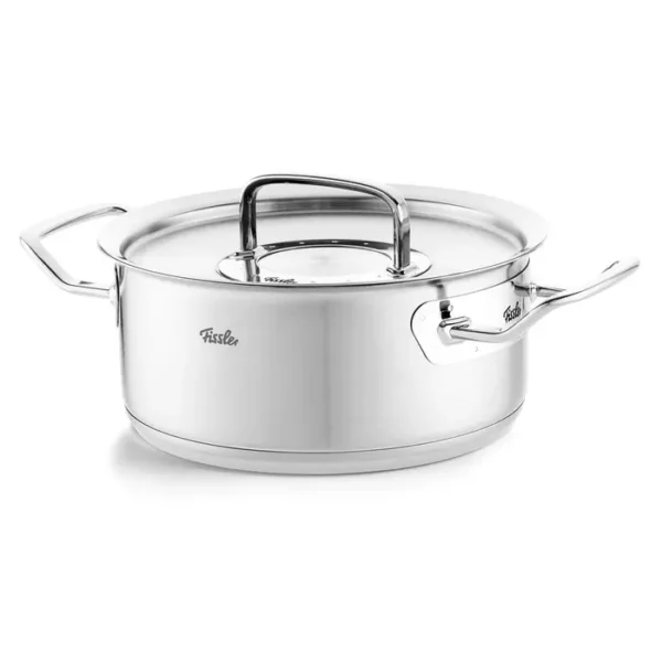 Fissler Original-Profi Collection - Kookpan Laag met RVS Deksel - 16cm