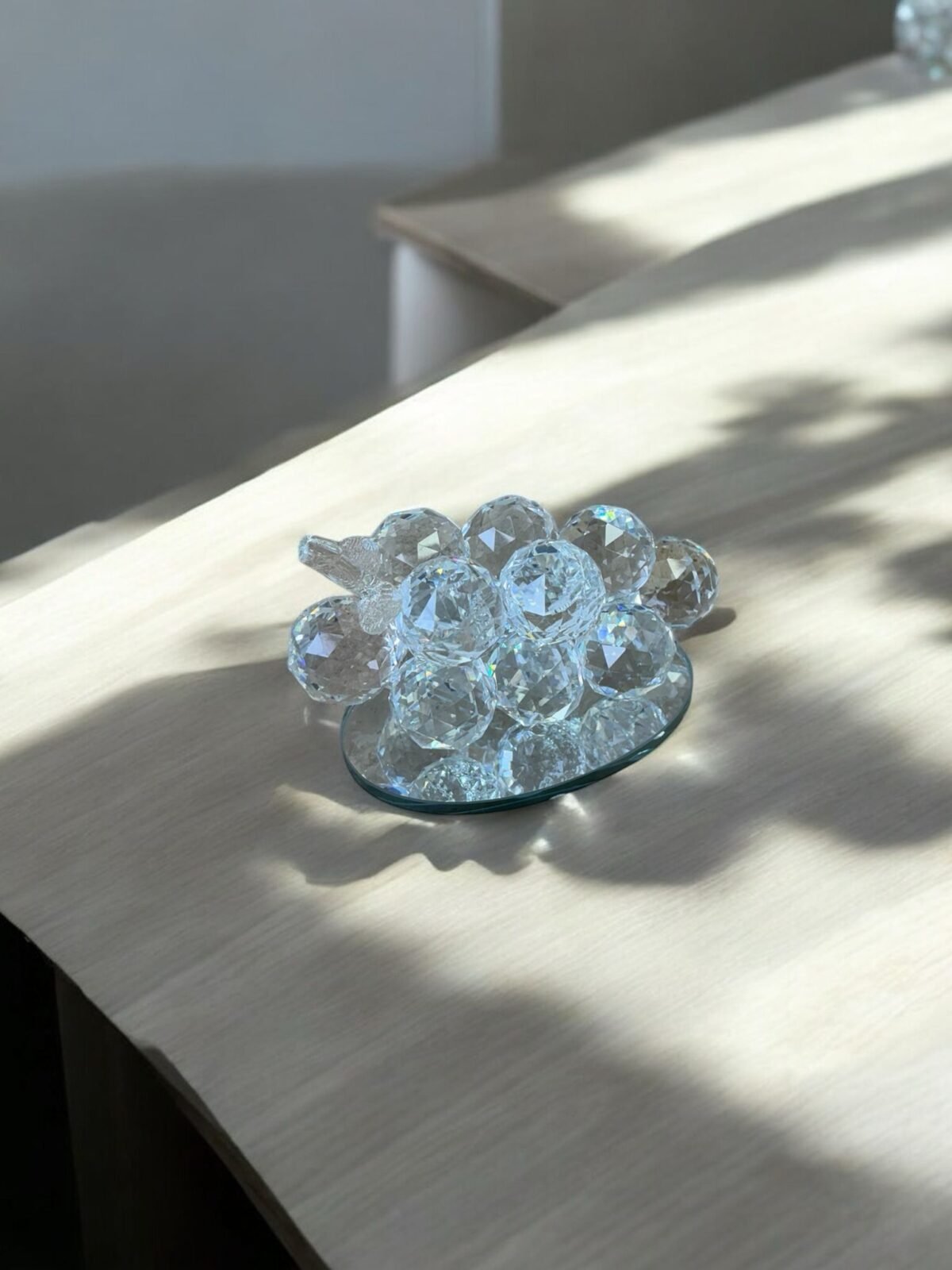 Ekselans EK-287 - Glazen Druiven Decoratie - 10 cm x 19 cm - Glas – Image 2