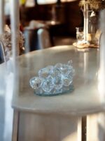 Ekselans EK-287 - Glazen Druiven Decoratie - 10 cm x 19 cm - Glas
