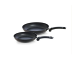 Fissler Adamant Classic - 2-delige - Koekenpannenset - Zwart - 24cm +28 cm