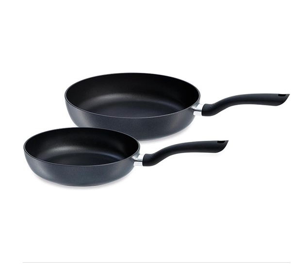 Fissler Cenit - Zwarte Koekenpannenset - 24cm + 28cm