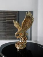 Ekselans EK310 – Gouden Adelaar Beeld – 45 x 65 cm – Luxe Decoratie - Afbeelding 2