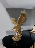 Ekselans EK310 – Gouden Adelaar Beeld – 45 x 65 cm – Luxe Decoratie - Afbeelding 4