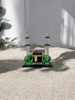 Ekselans EK-280 – Kaaba Miniatuur Decoratiebeeld – Spirituele Tafeldecoratie – 14 x 18 cm