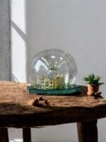 Ekselans EK-284 – Miniatuur Moskee in Glazen Bol – Islamitische Decoratie – 12,5 x 10,5 cm - Afbeelding 2