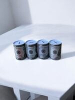 Ekselans - Spaarpot van Blik met Dollarprint – 8 cm x 12,5 cm -Metaal – Stevige Spaarpot voor Kinderen & Volwassenen - Afbeelding 3