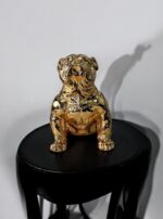 Ekselans EK-289 - Gouden Bulldog Beeld – Decoratief Beeld – 44 x 40 cm