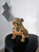 Ekselans EK-289 - Gouden Bulldog Beeld – Decoratief Beeld – 44 x 40 cm - Afbeelding 2