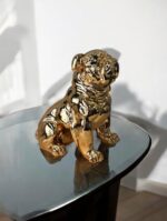 Ekselans EK-289 - Gouden Bulldog Beeld – Decoratief Beeld – 44 x 40 cm - Afbeelding 3
