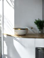 Ekselans EK-559 - Soepterrine met 6 Soepkommen en Gouden Stand – 26 cm - 9-Delig - Afbeelding 3