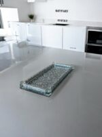 Ekselans EK-253 - Rechthoekig Dienblad Zilverkleurig – Glitters - 37 x 19 cm - Afbeelding 2