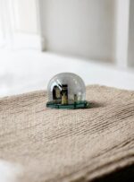 Ekselans EK-283 – Glazen Bol met Miniatuur Kaaba – Decoratief – 11 x 12,5 cm - Afbeelding 2