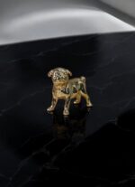 Ekselans EK-299 - Decoratieve Puppy set - Set van 2 - Goud - 19 x 21 cm - Afbeelding 3
