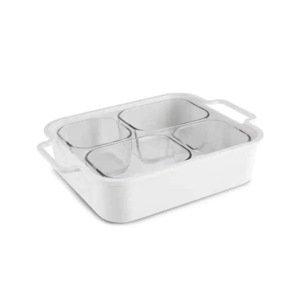 Karaca Ebru – 6-delige Ontbijtset – Wit