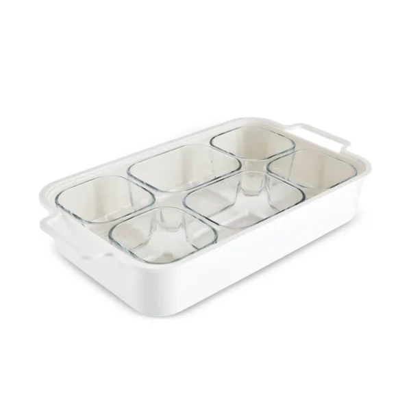 Karaca Ebru - 8-delige Ontbijtset – Stijlvolle Set - Glas
