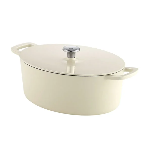 Fissler Moments Collection - Braadpan Ovaal - 33cm - Ivory white